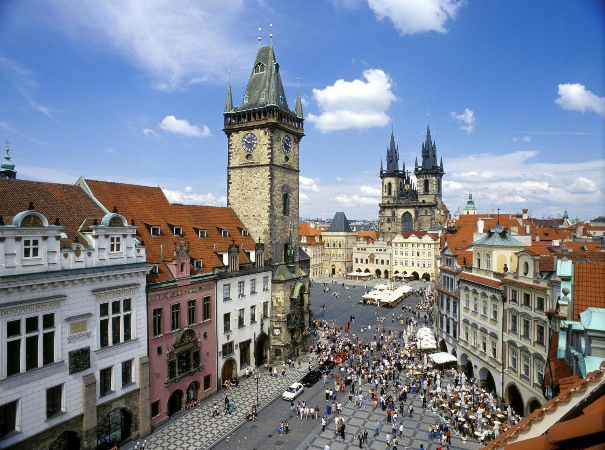 Apartment Vltava Prag Exteriör bild